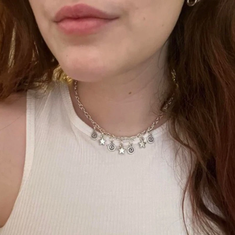 Индивидуальное ожерелье со звездой-спиннером уникальный дизайн звездных