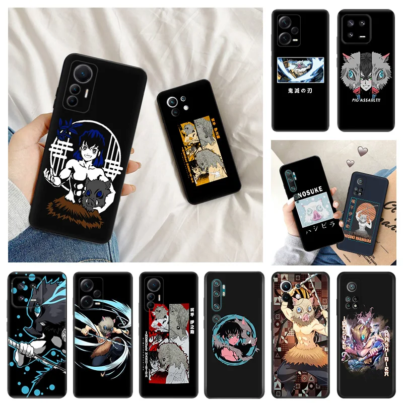 

Hashibira Inosuke Demon Slayer Soft Phone Cases For Redmi A1 10A 10C 11 Prime RedmiNote 12 Pro 11SE 11S E 11T 10 Lite 10S Cover
