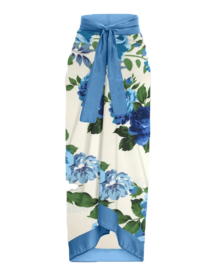 Рисунок 2 - Женский купальник на шнуровке с принтом