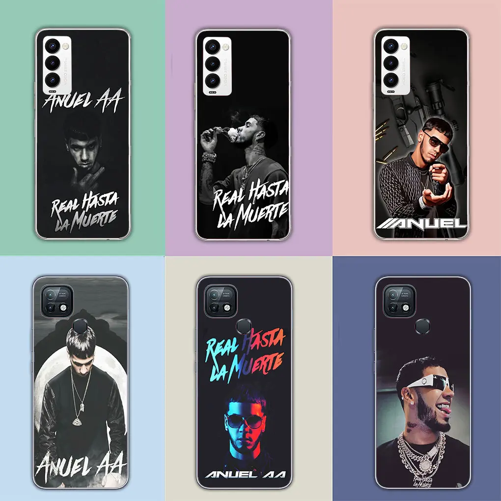 Мягкий чехол Anuels AA POP для Motorola Moto G04 G71 G73 G32 G34 E7 G6 G7 G8 G9 G24 Power One Fusion Plus телефона