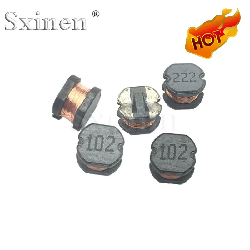

10 шт. CD43 1UH 2.2UH 3.3UH 4.7UH 6.8UH 10UH 15UH 22UH 33UH 47UH 68UH 100UH 150UH 220UH 330UH 470UH Проводные Силовые индукторы