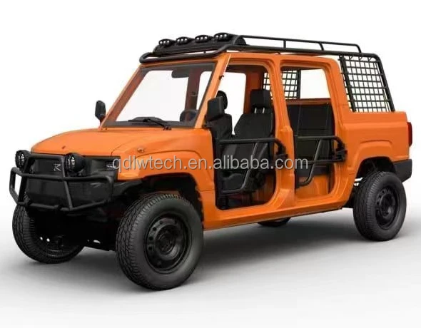 

King Version 4WD 4x4 Double Cab 4 Seats Mini Passenger Small China Electric Cars / Mini Passenger Small China Electric Cars