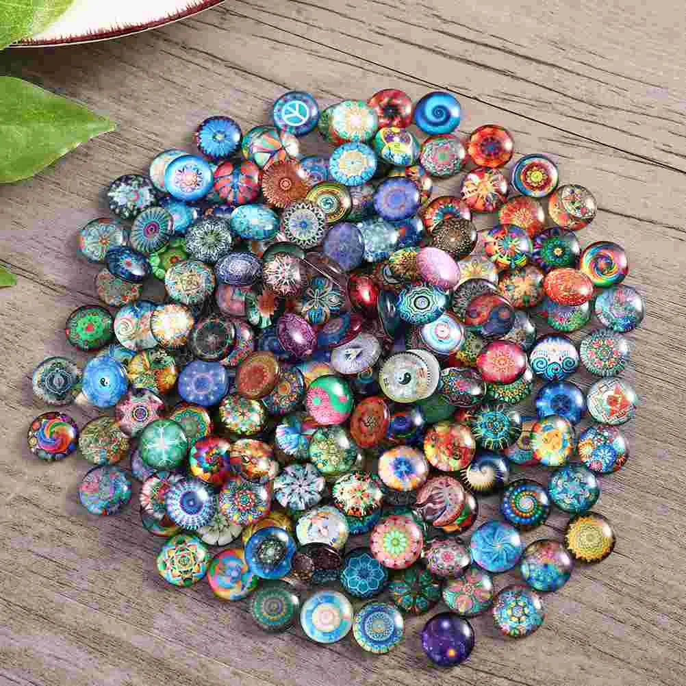 

Glass Jewelry Diymaking Round Mosaic Supplies Embellishments Eye Dragon Eyes Patchdome Fused Scrapbooking Cameo Dichroic