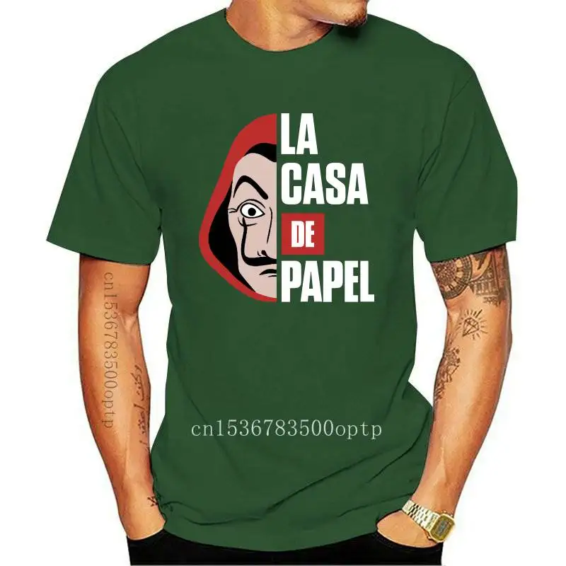 

Футболка Мужская/Женская хлопковая с принтом «Дом Бумаги»