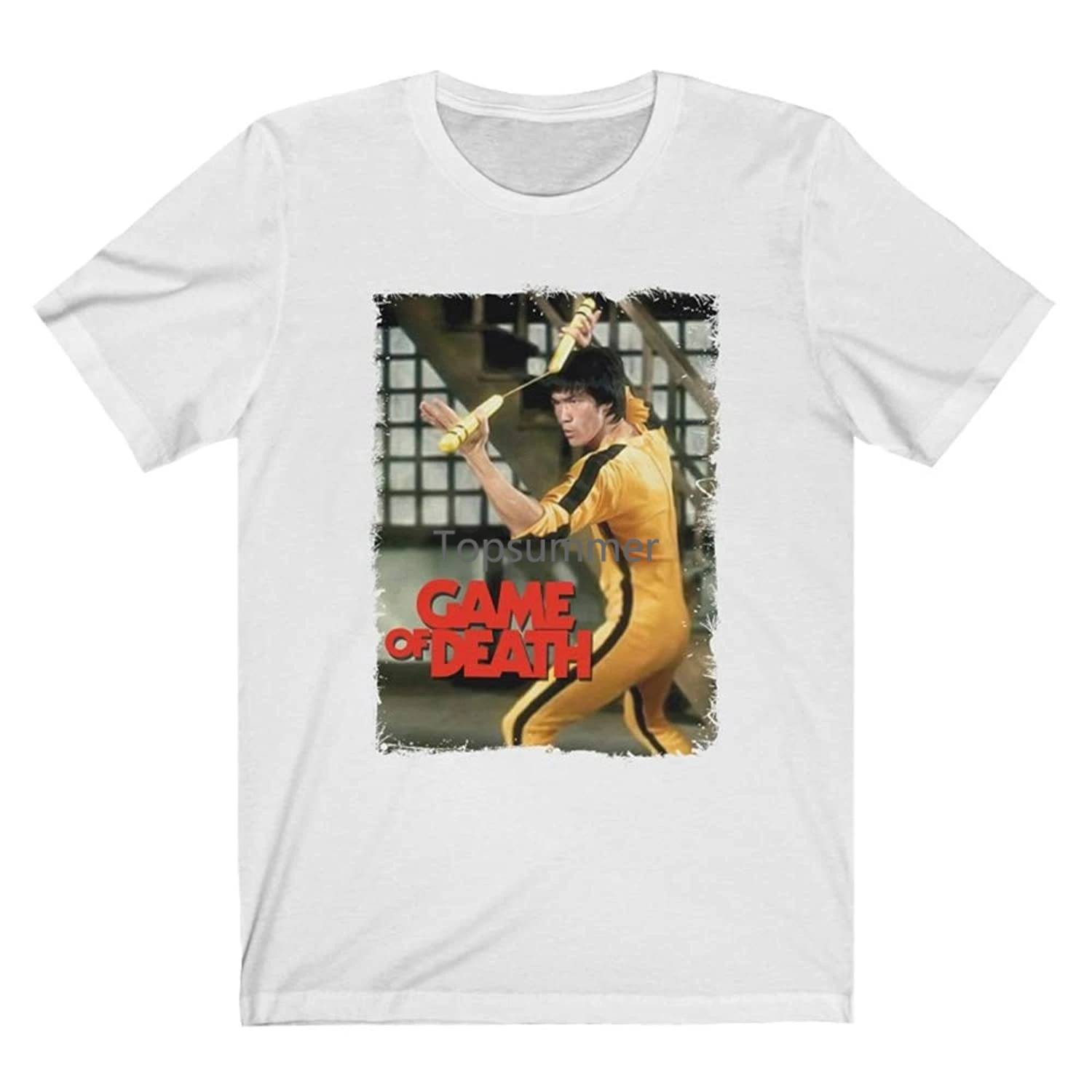 

Mod.13 Bruce Lee Game Of Death Dragon Jeet Kune Do Martial Arts Chinese Boxing Kung-Fu T-Shirt