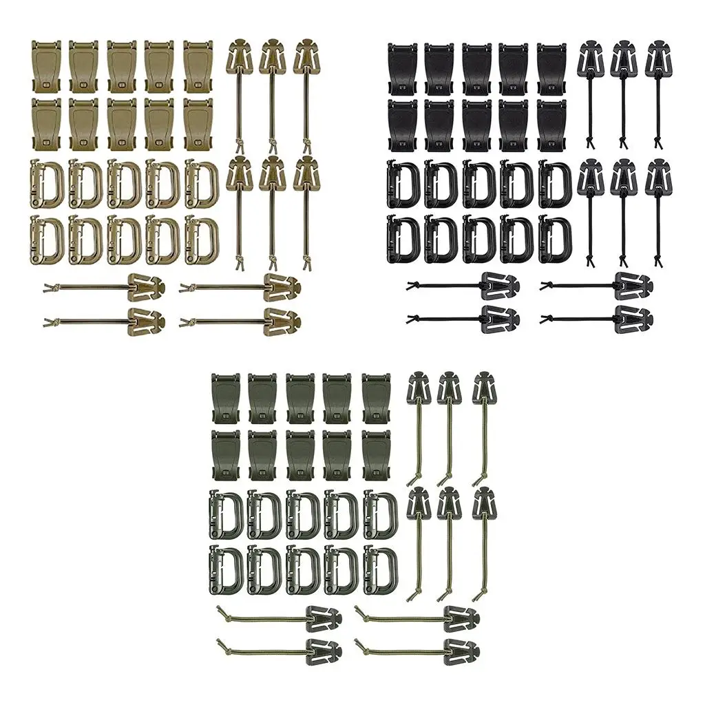 

30 шт. зажим-карабин, внешняя Фотосумка, аксессуар для рюкзака