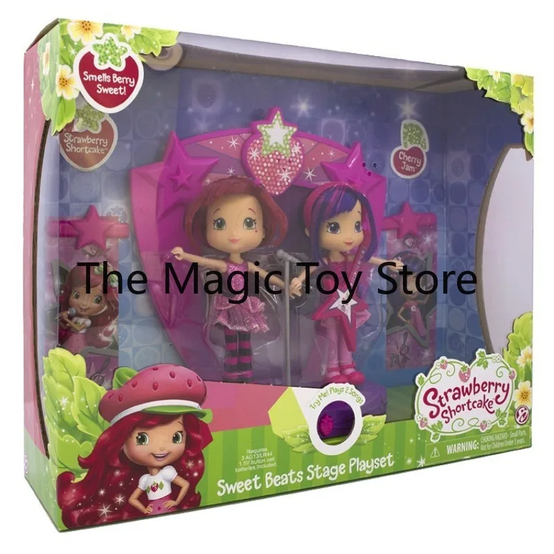 Фото Оригинальный игровой набор STRAWBERRY Sweet Beats Stage Playset — музыкальный сценический набор с пеещей куклой-клубничкой, игрушка, модель №2
