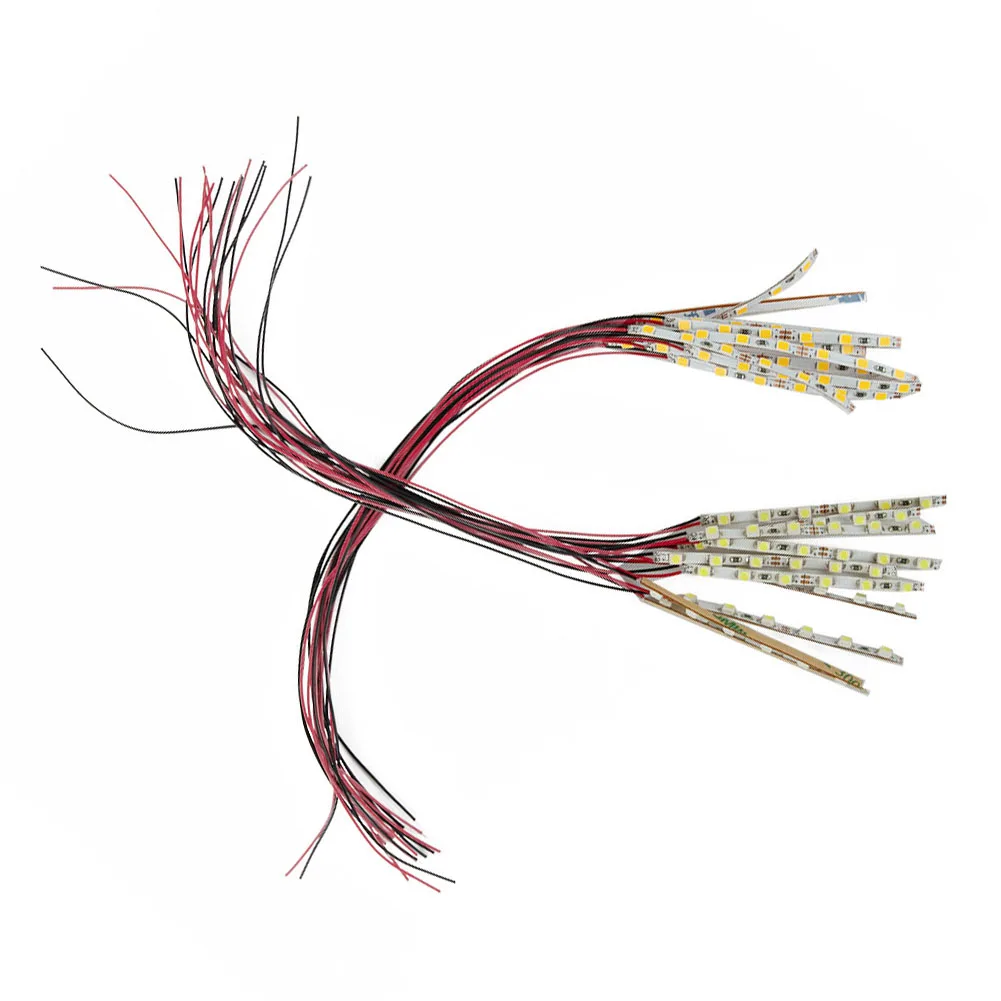 Безопасная и доступная 10-кратная предварительно проводная светодиодная лента