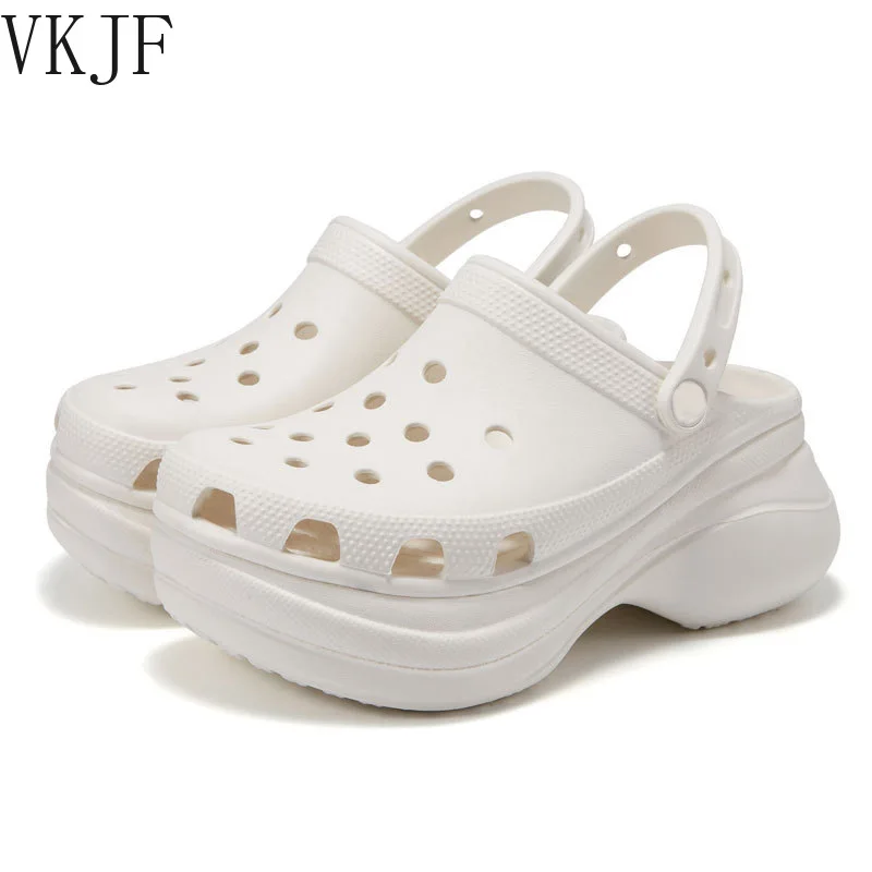 

Женские босоножки на плоской подошве, летние новые дизайнерские повседневные Сланцы на платформе, женская обувь с ремешком на пятке, 2022