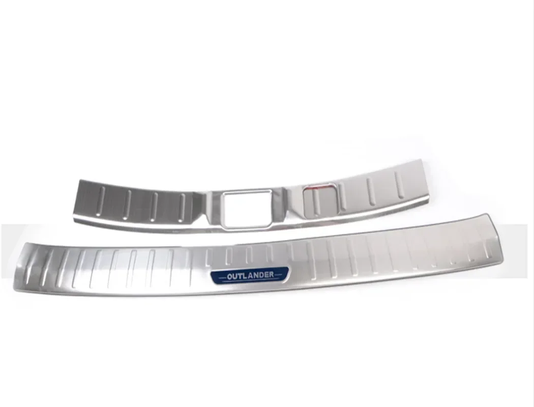 Для Mitsubishi Outlander 2016-2021 защитная пластина порога багажника из нержавеющей стали