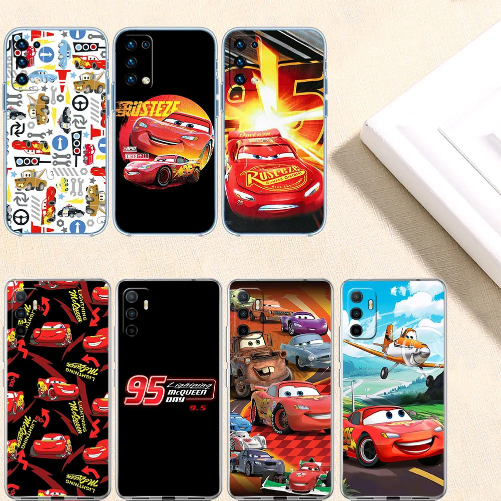 Автомобили Lightning McQueen чехол для телефона Moto One Zoom Vision Macro Action Hyper Fusion G8 G9 G10 G20 Plus Play