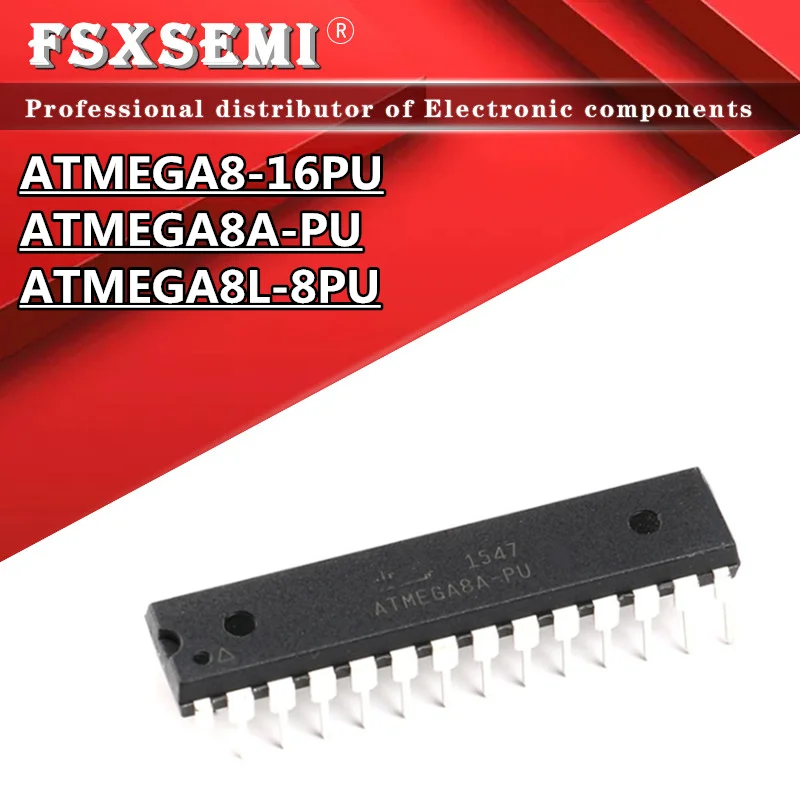 

1pcs ATMEGA8 ATMEGA8-16PU ATMEGA8A-PU ATMEGA8L-8PU DIP microcontroller Chips