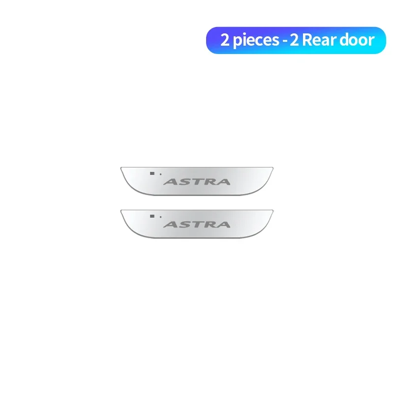 

Акриловая подвижная мощность USB, подвижная фотография, автомобильная педаль, Накладка на порог, задний порог для Opel Astra F G H J K GTC OPC GIS