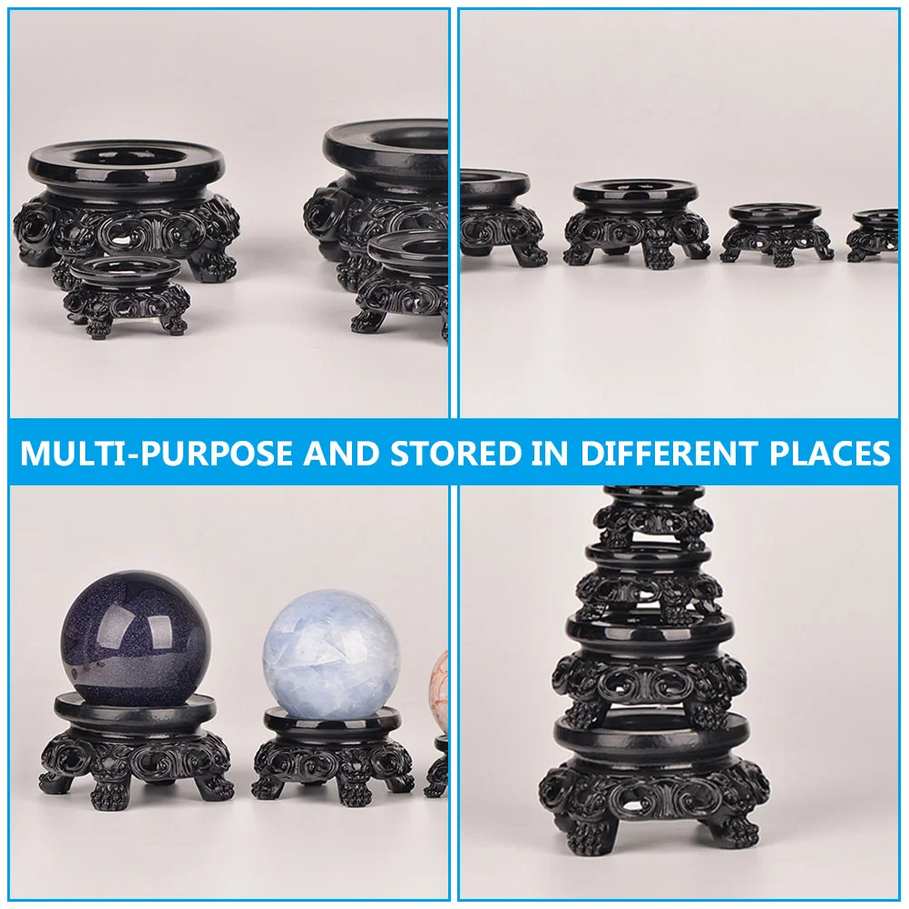 

Stand Crystalholder Sphere Base Display Glassegg Globe Orb Resin Vintage Ornament Stands Rack Show Marbleairpaperweight