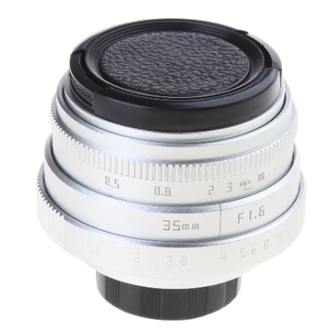 Ручной объектив 35 мм F1.6 для A6000 X-T10 X-A3 X-E2