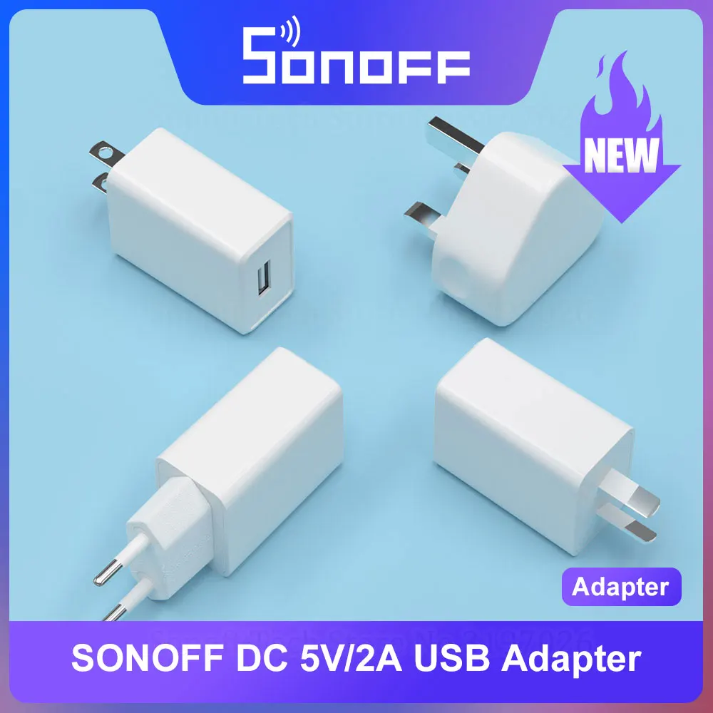 Универсальный адаптер SONOFF DC 5 В/2 А |