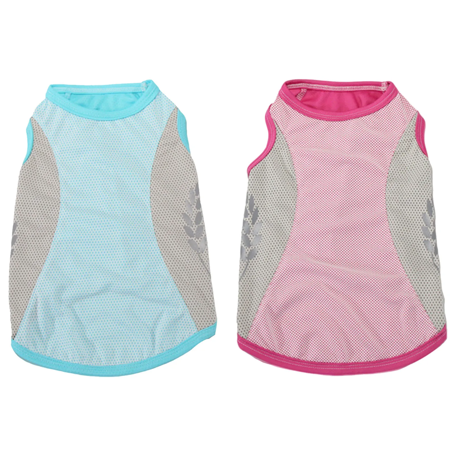 

Summer Dog Cooling Vest with Reflective Strip Design Breathable for Training and Camping xqmg