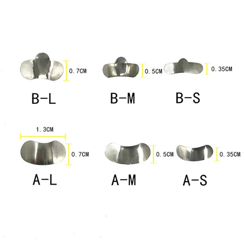 TJDent 36-500 шт. стоматологические секционные контурные матричные ленты клинья зажим
