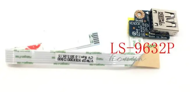 

DC Power Interface Jack Board For Lenovo G500 G505 G510 USB Board LS-9632P