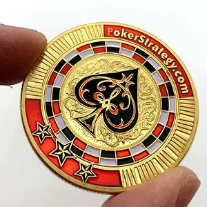 WR Casino Las Vegas Poker Chips Gold Coins Collectibles with Coin Holder  Challenge Coin Souvenirs Original Gifts Dropshipping