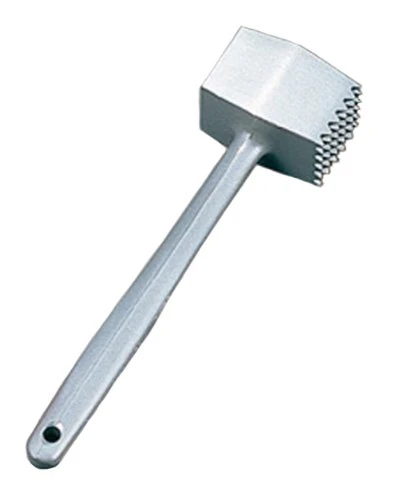 

Meat Tenderizer Mallet/Hammer/Tool With Two Different Surfaces, X-Large, Silver
