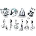 CodeMonkey для мальчиков и девочек, очаровательный оригинальный браслет из серебра 925 пробы, подлинный Браслет из стерлингового серебра 925 пробы с металлическими бусинами, подарки на день Святого Валентина, CMC1334