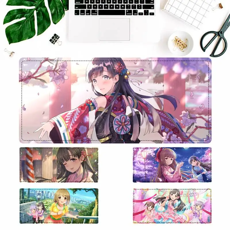

30x60cm THE iDOLM STER Sae Kobayakawa Mouse Pad Gamer Keyboard Maus Pad Desk Mouse Mat Game Accessories For Overwatch