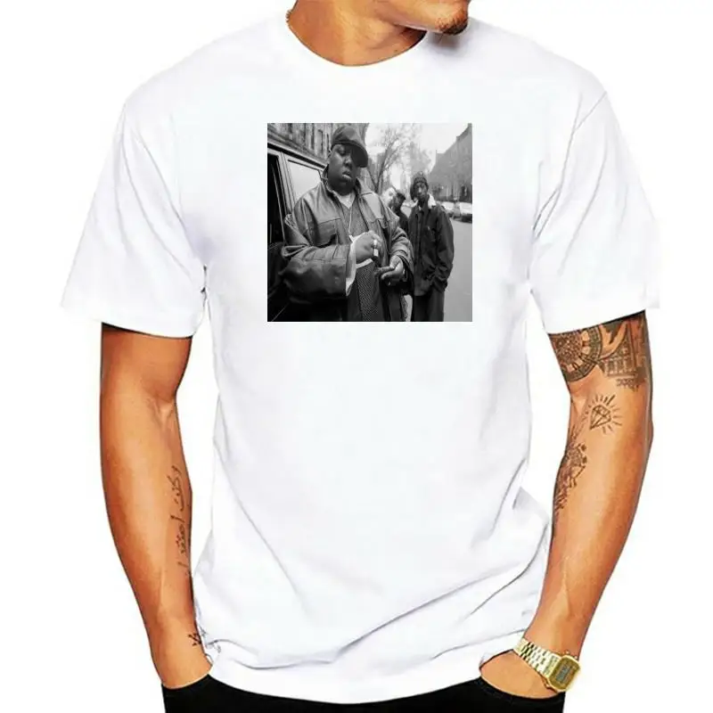 

2020 г., модная известная большая футболка, футболка Biggie Smalls, футболки