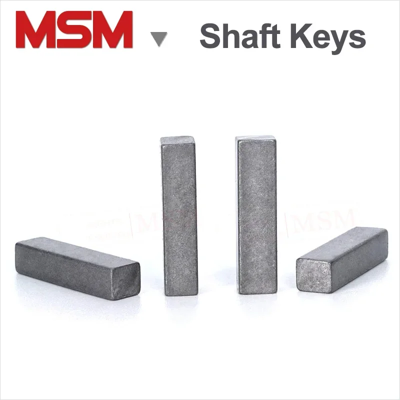 Xpcs Нержавеющая сталь B Тип Плоские концы Прямоугольные ключи 2x2 мм 3x3 4x4 Дюбель