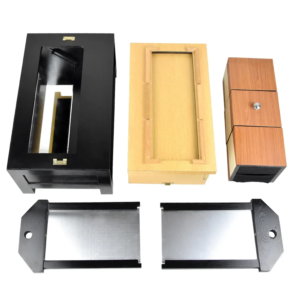 Трехсекционная иллюзия фокусы профессиональный фокусник Magie Box рука Magica