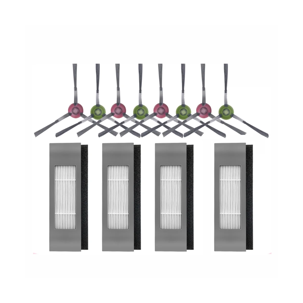 

For Debot OZMO 920 / 950 / T5 / T8 Max / T9 Max Power / N7 Side Brush Hepa Filter Spare Part Kit