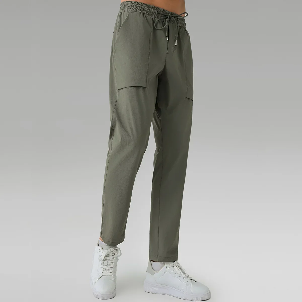 LUKU Bowline мужские спортивные повседневные брюки на шнуровке с карманами для