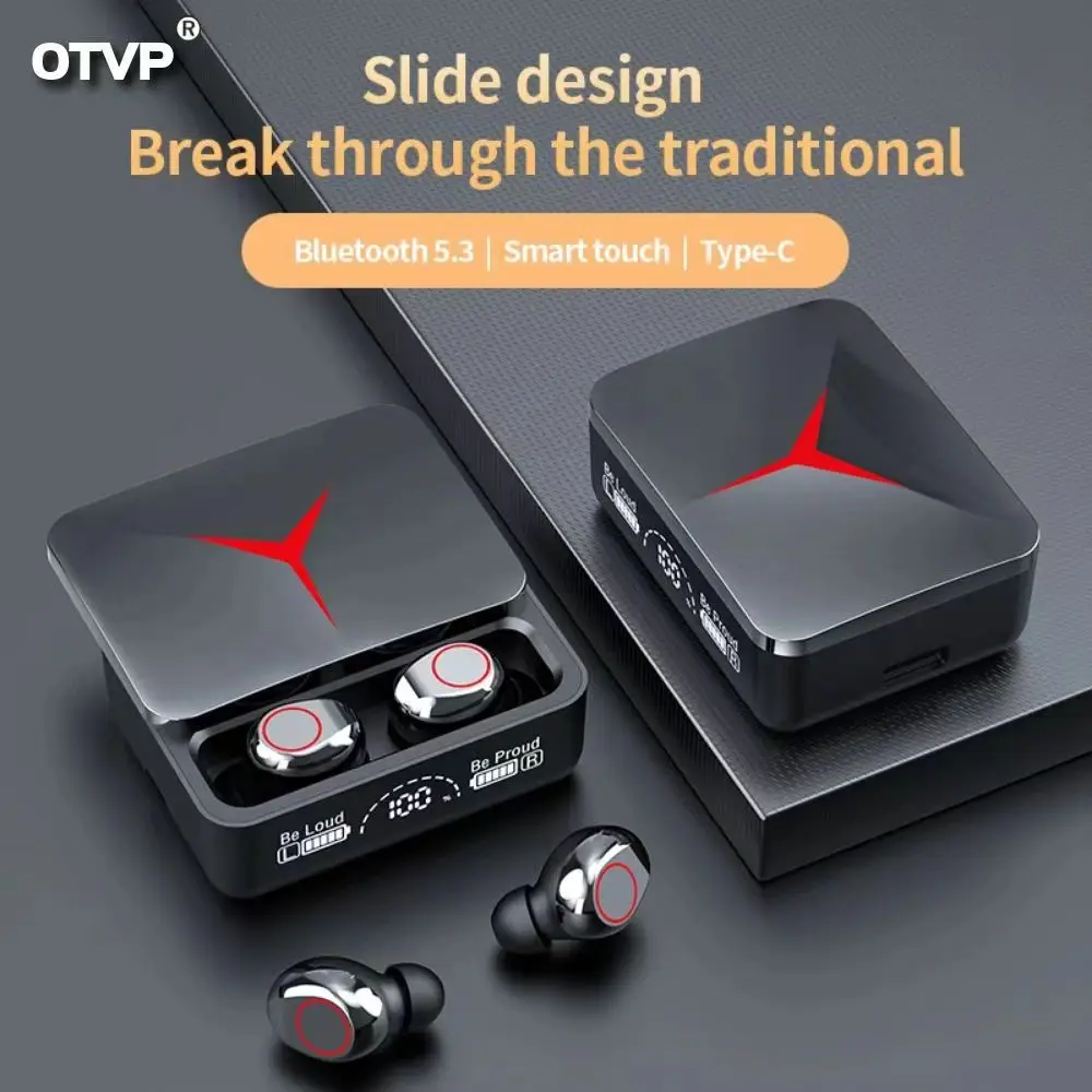 Новинка M90pro TWS M88 умная Беспроводная Bluetooth-гарнитура 5,3 мощность цифровой дисплей слайдер крышка частный режим макс