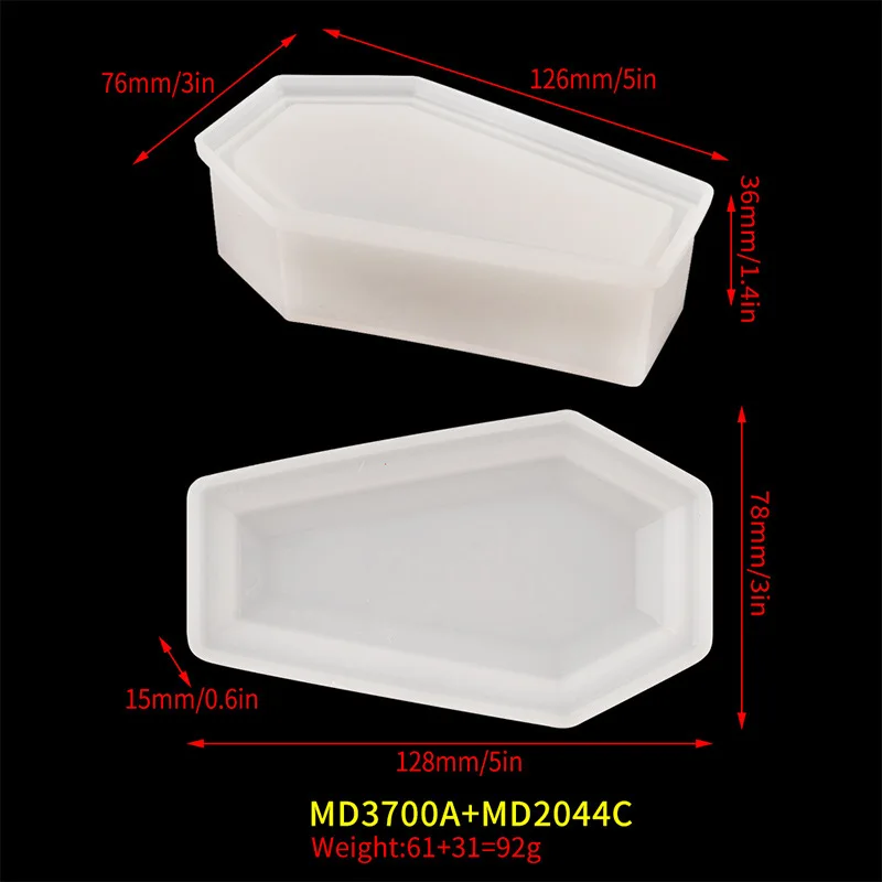 

Силиконовая форма для хранения гроба Flower Invitation DM699