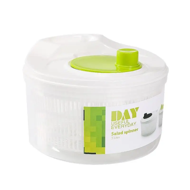

Vegetable Salad Spinner Multifunction Dehydrator Greens Washer Strainer Manual Lettuce Greens Drainer Kitchen Accessories