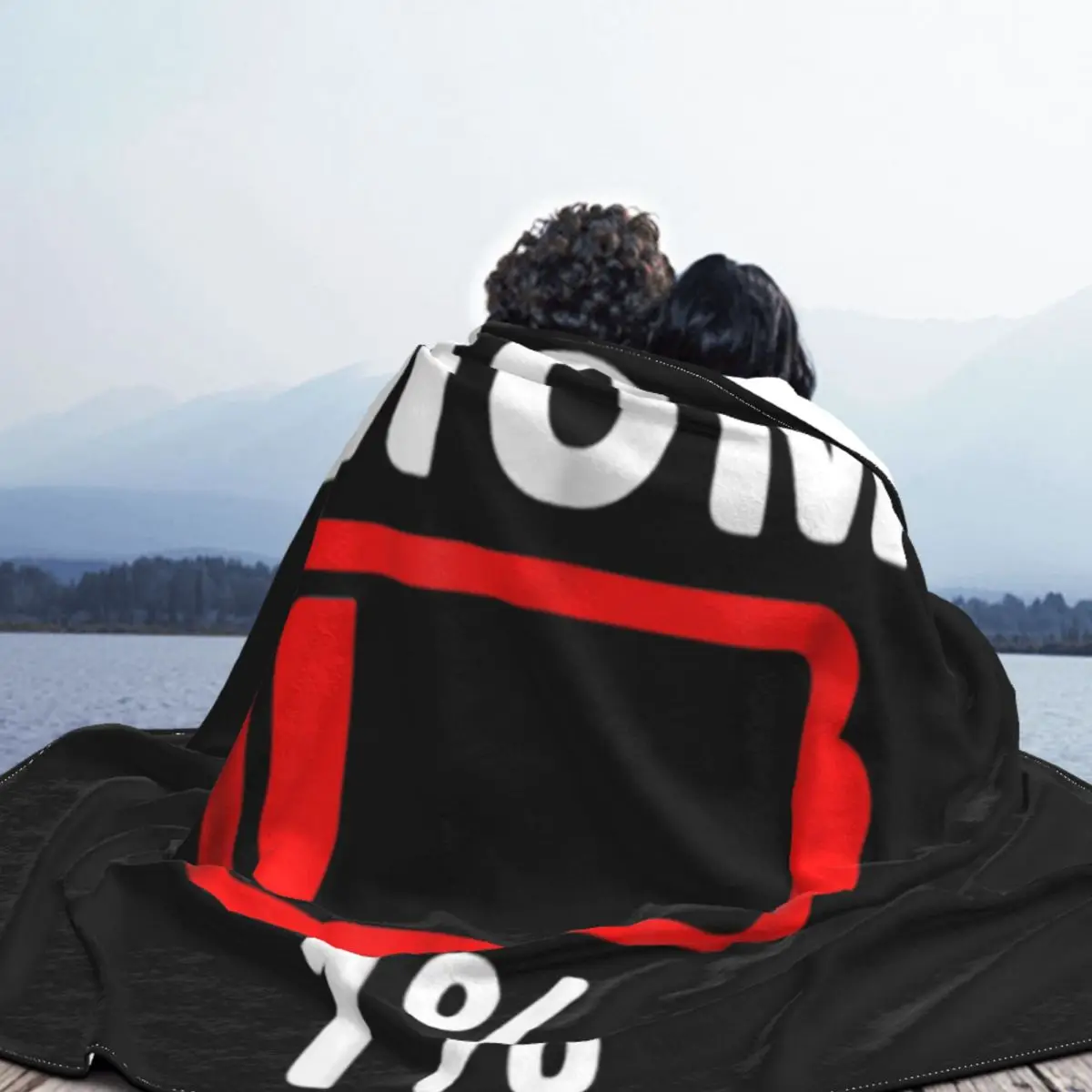 Красивое уставленное одеяло для мамы с низким зарядом батареи женщин подарок на