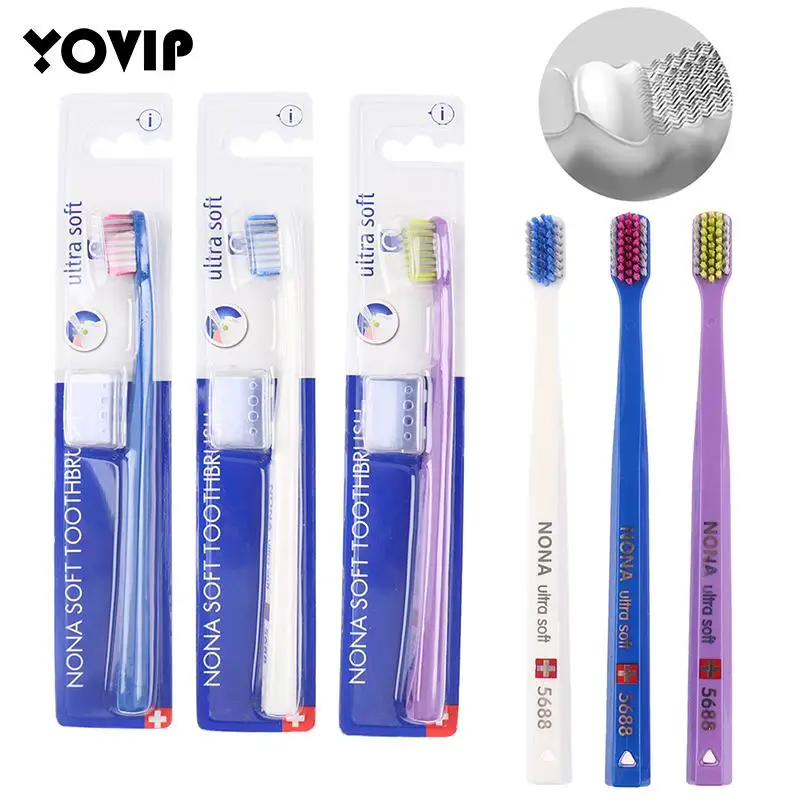 

New 1Pcs Clean Orthodontic Braces Non Toxic Adult Orthodontic Toothbrushes Dental Tooth Brush Set U A Trim Soft Toothbrush