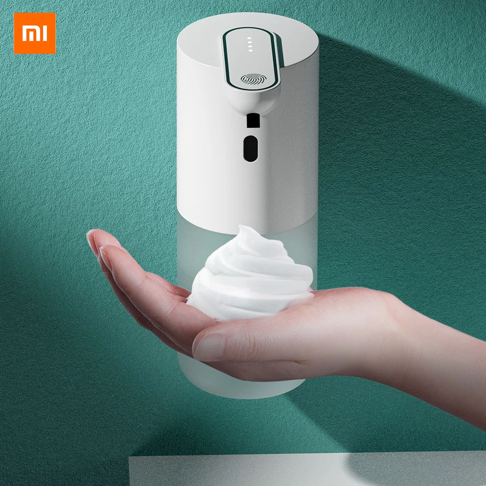 

Xiaomi Automatic Soap Dispenser Touchless Sensor Bathroom Hand Soap Foaming Pump Bottle Shampoo Dispenser 400ML Wall Mounted
