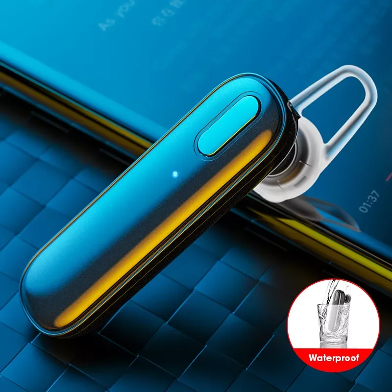 

TWS Wireless Earbuds For Car Motor Cycling Driver Call Bluetooth Earphones Single Headphone Microphone Touch Control Headset