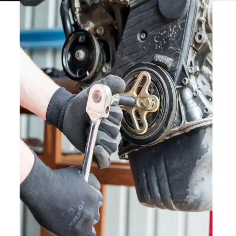 Рулевое колесо тяговый код авторемонтник съемник ремня автомобильного шкива