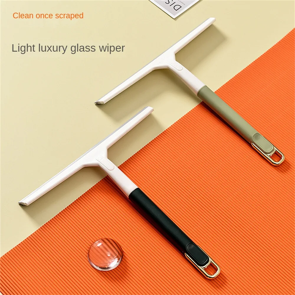 

Silicone Glass Wiper Bathroom Accessories Cleaning Tools Tools For Home Hanging Hole Clean Glasses Soft Scraping Strip Plastics