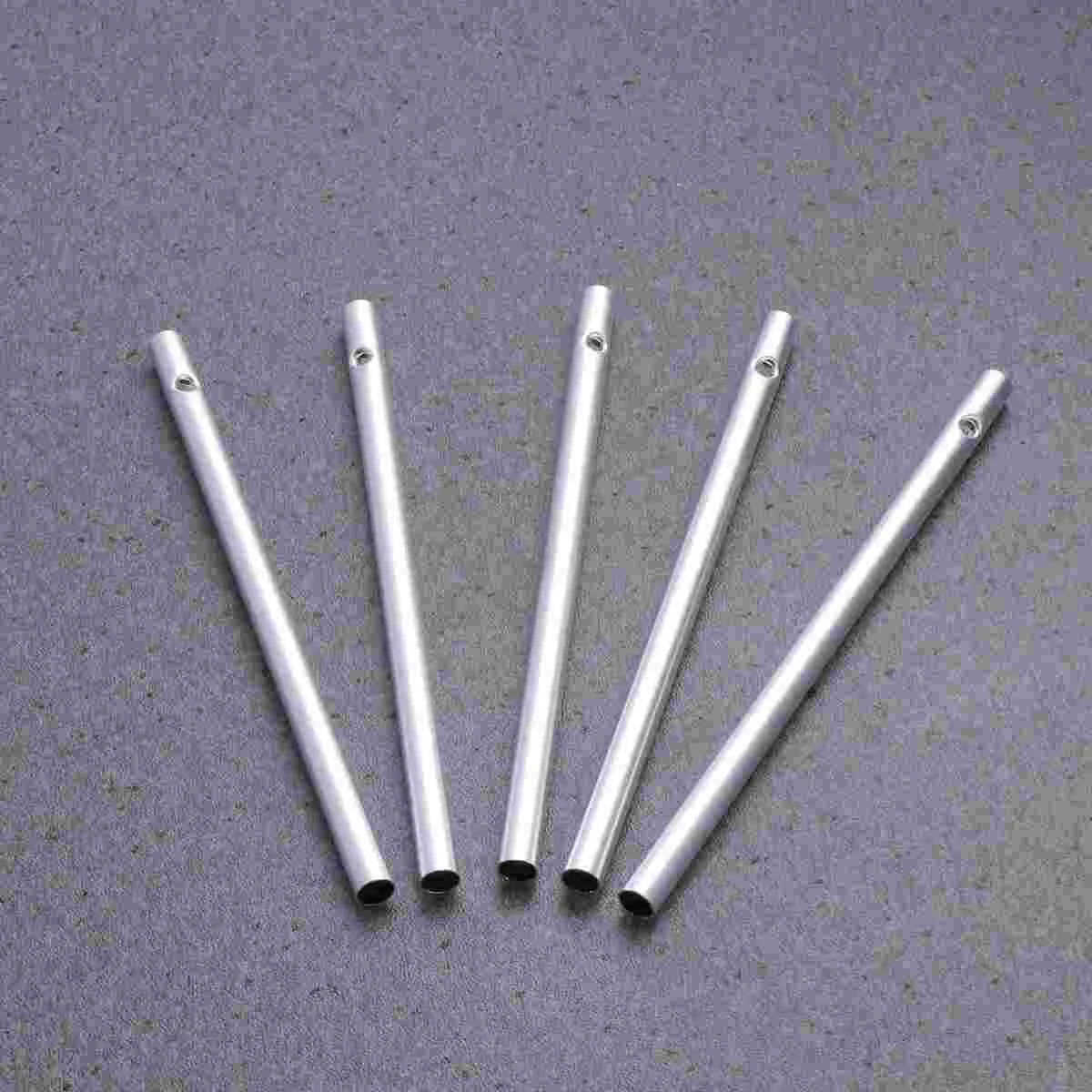 

Колокольчики ветра, комплект трубок для колокольчиков, трубка для самостоятельной сборки, тонированный алюминиевый материал, серебристый ...