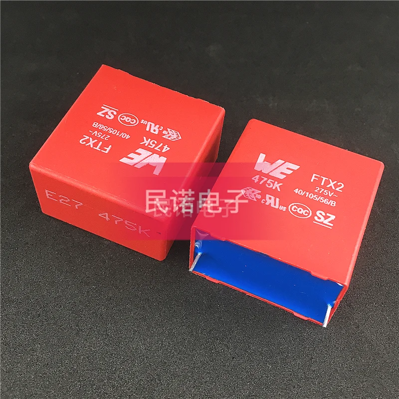 

5pcs/lot DIP capacitance FTX2 275V 4.7UF 275VAC 475 4U7 leg width 27.5mm New and origianl