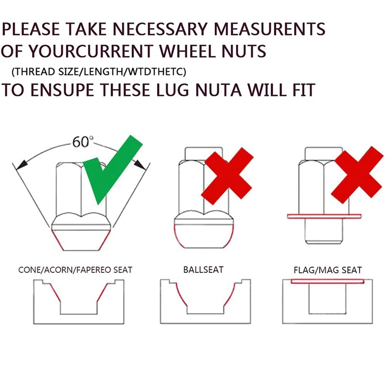 Гайка с наконечником гайка открытым колесом коническое сиденье желобком 20