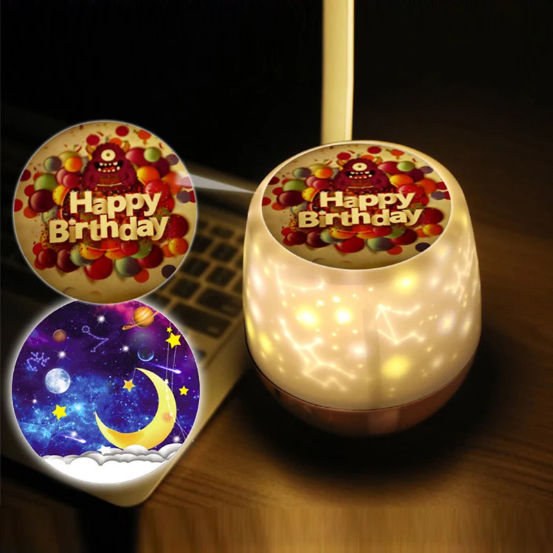 

Starry Sky Night Light Planet Magic Projector Earth Universe LED Lamp Colorful Rotate Flashing Star Kids Baby Christmas Gift