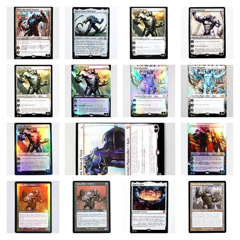 holo/Foil TCG Волшебные прокси-карты Качество игры Прокси Сборная доска Karn liberated karns sylex