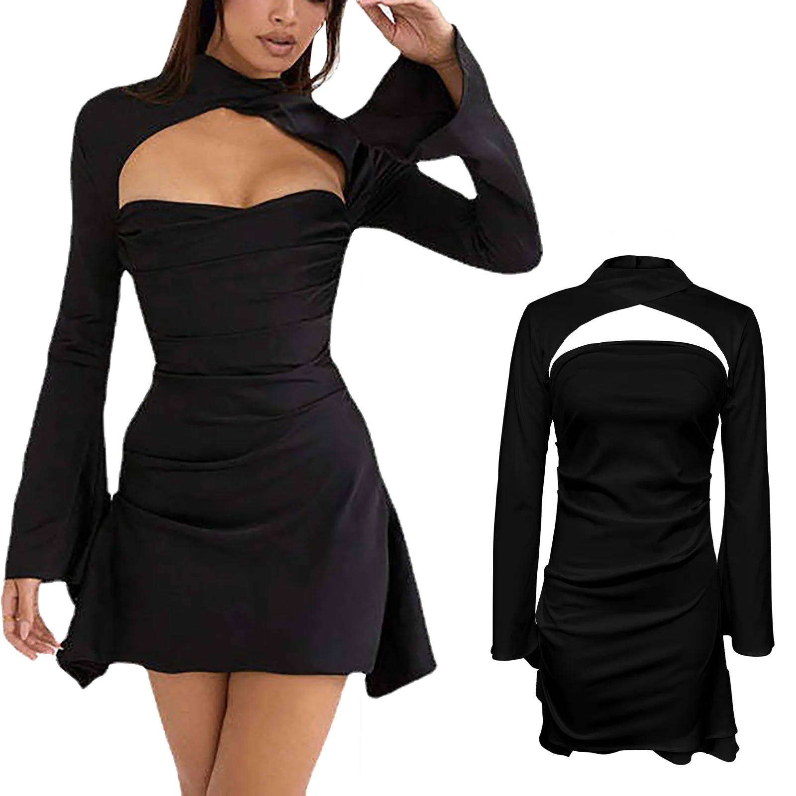 Рисунок 3 - Женское платье с длинным рукавом