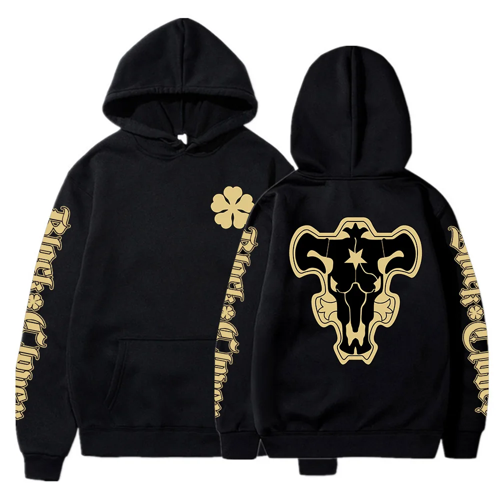 

Anime Black Clover Black Bulls Squad Emblem Hoodies Yami Asta Magic Knights Sweatshirts Tops Pullovers Harajuku Loose Streetwear