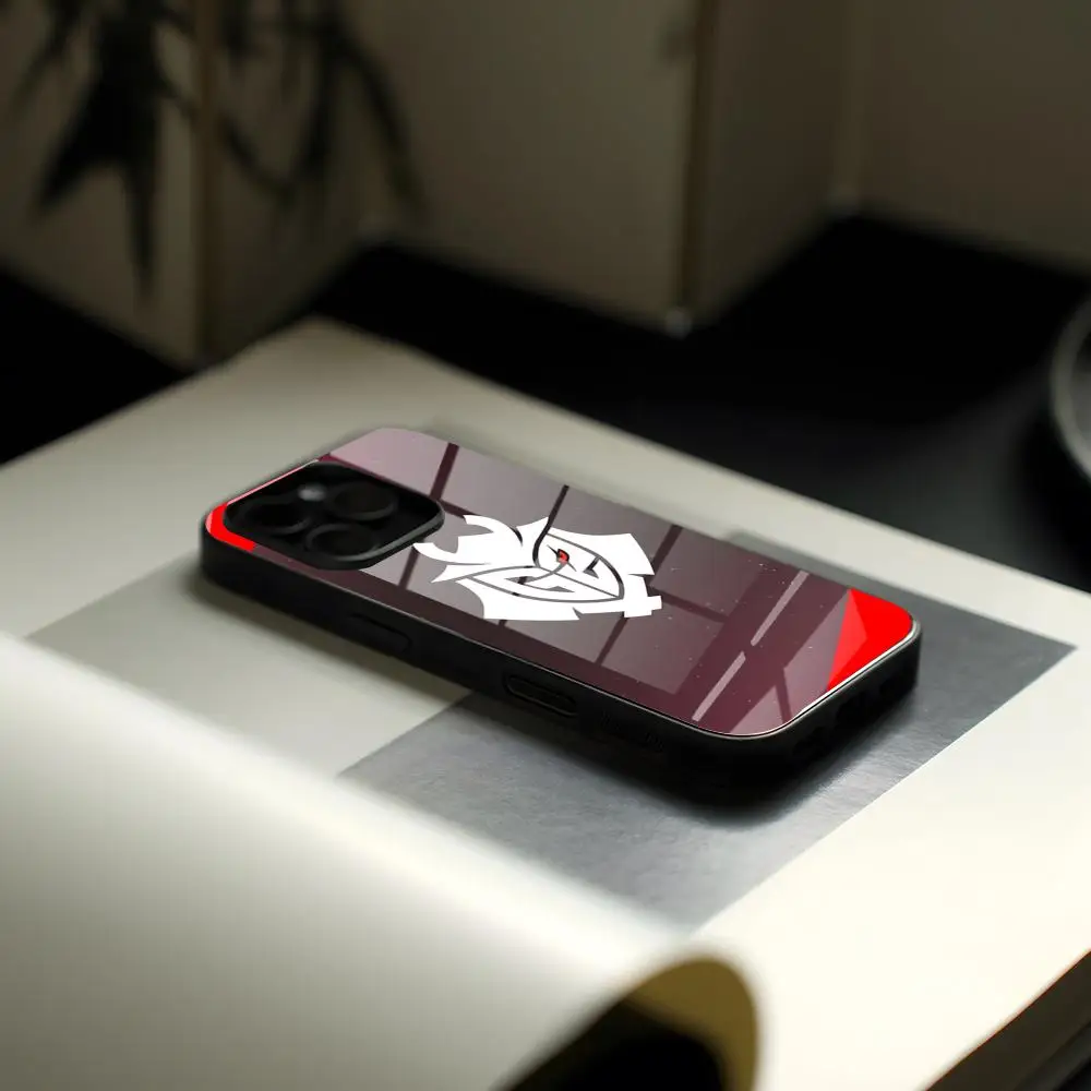 Фото Чехол для телефона C-CSGO Team G2 F-Faze Spirit Vitality из стекла для iPhone 17 Air Peaceful 16 15 17 14 Pro Max 13 12 11 X XS XR Plus №4