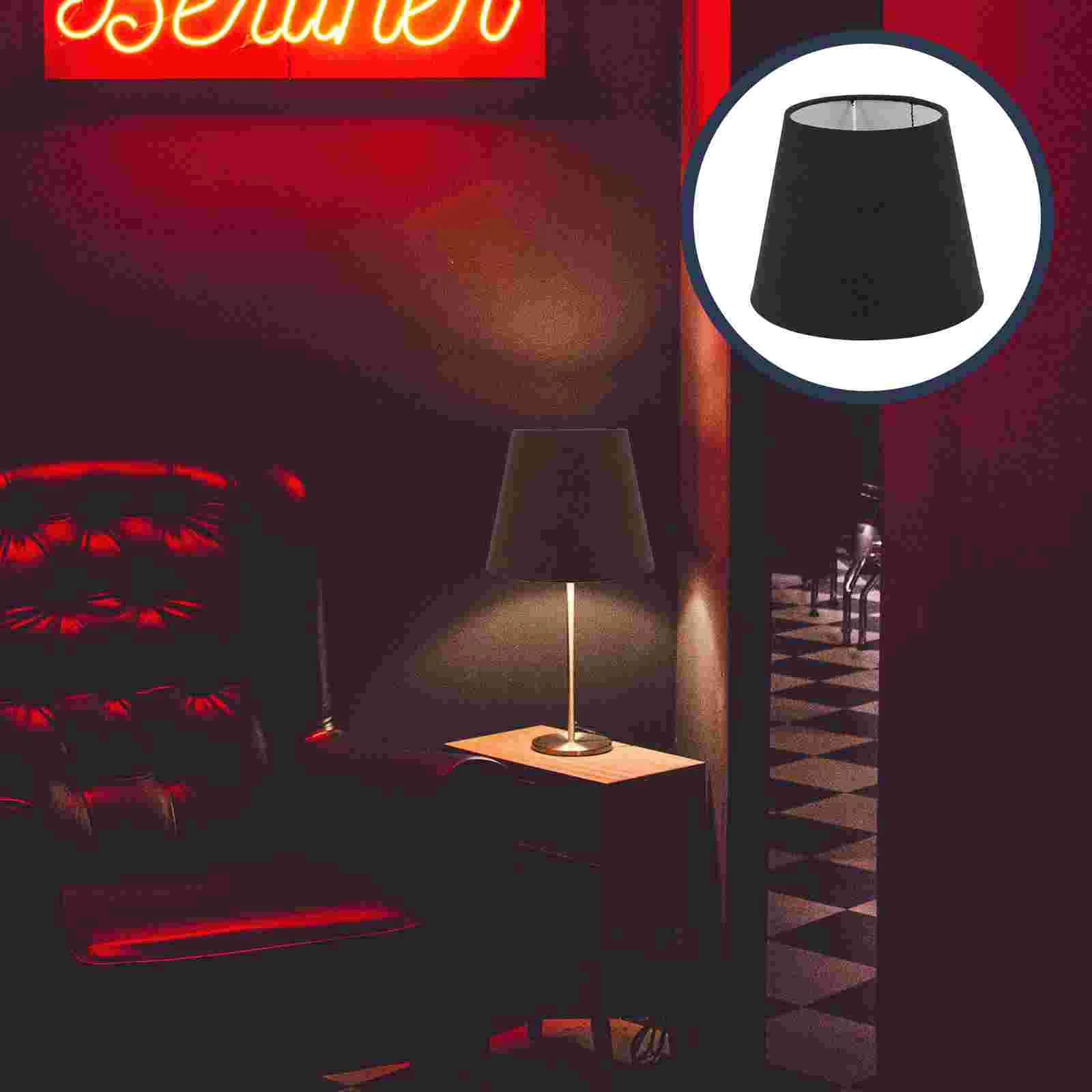 

Fabric Lamp Shade Tabletop Lamp Shade E14 Light Shade Decorative Light Cover